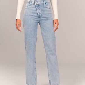 Abercrombie High Rise 90s Relaxed Jeans Curve Love 32 L